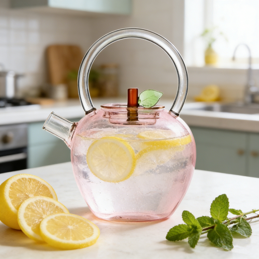 Fruits and Flowers Teapot