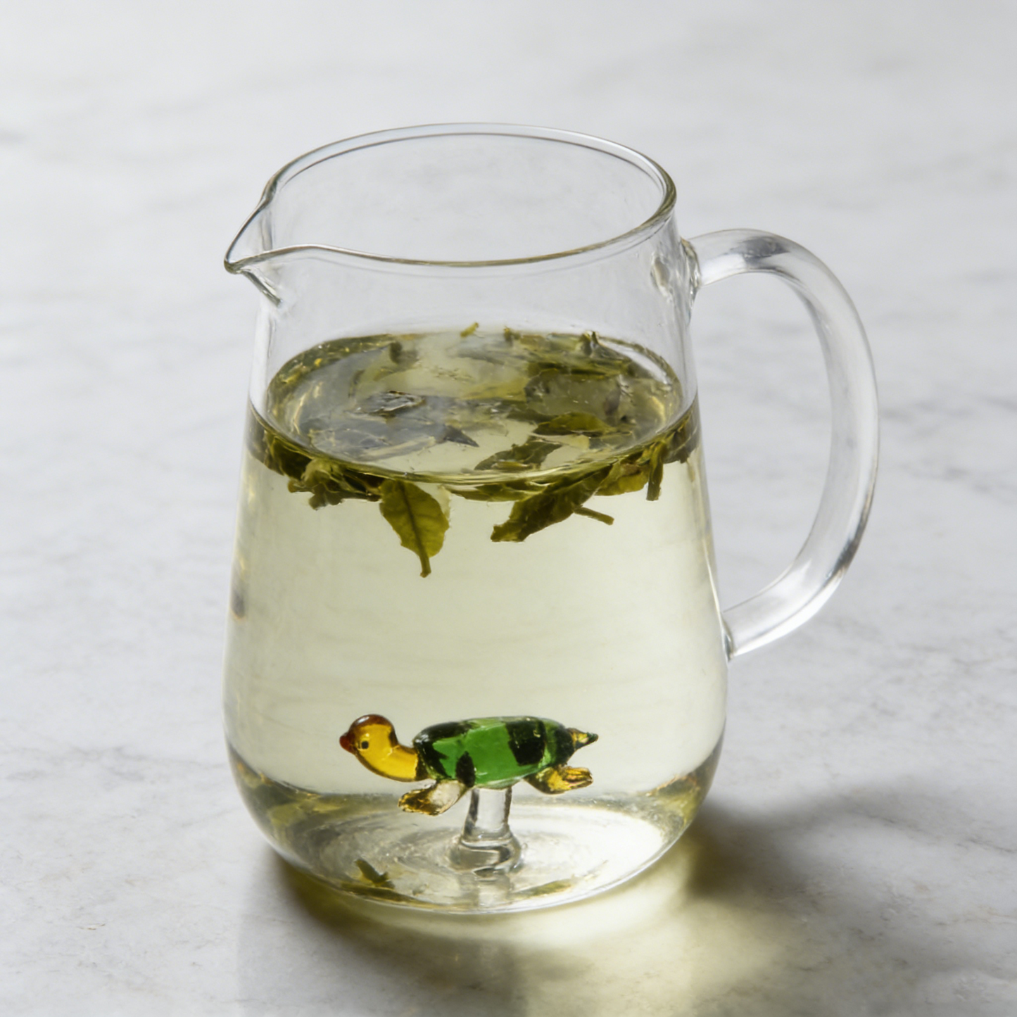 Green Turtle Pitcher