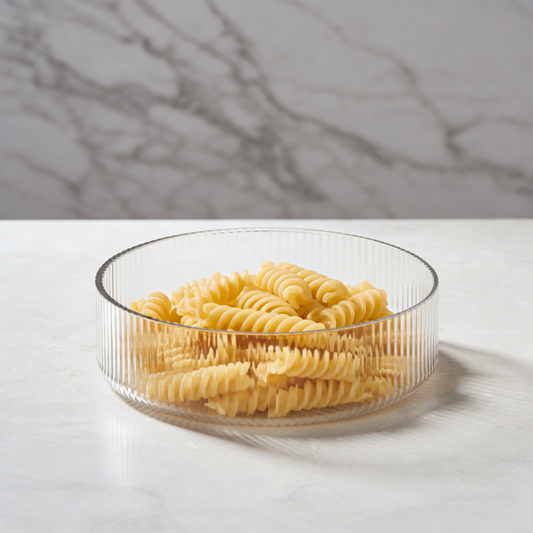 Glass Texture Serving Bowls, Set of 4