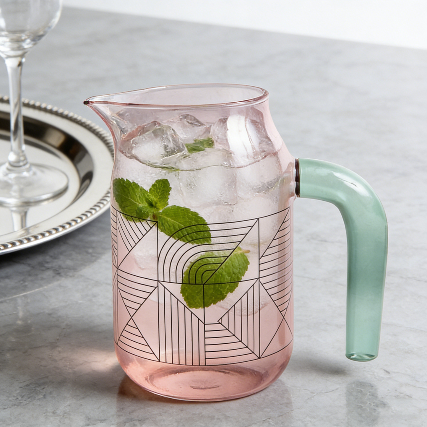 Glass Jug L