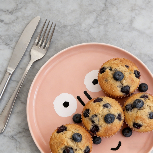 Family Plate Medium - Coral Pink