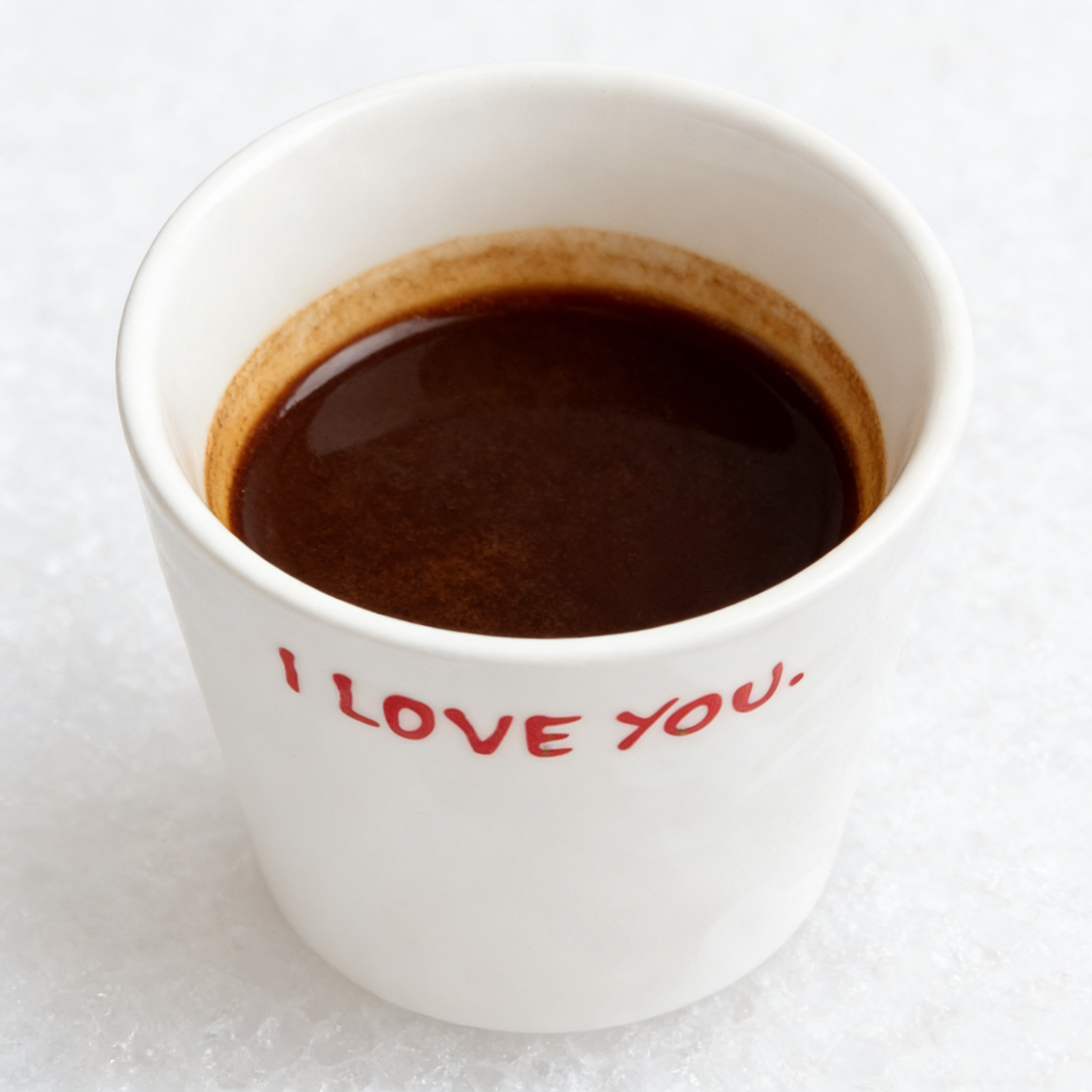 I Love You Coffee Cup