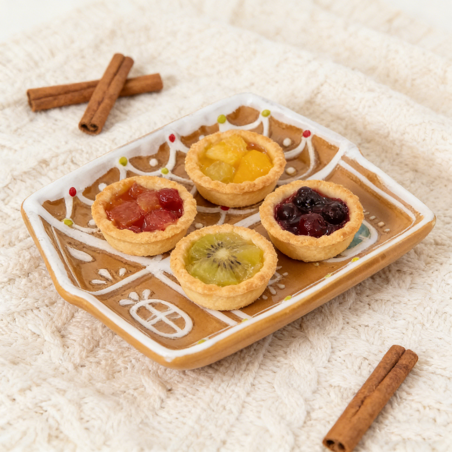 House Serving Plate - Brown