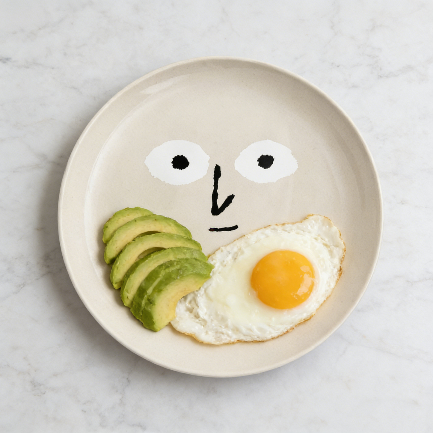 Family Plate Large - Warm Beige