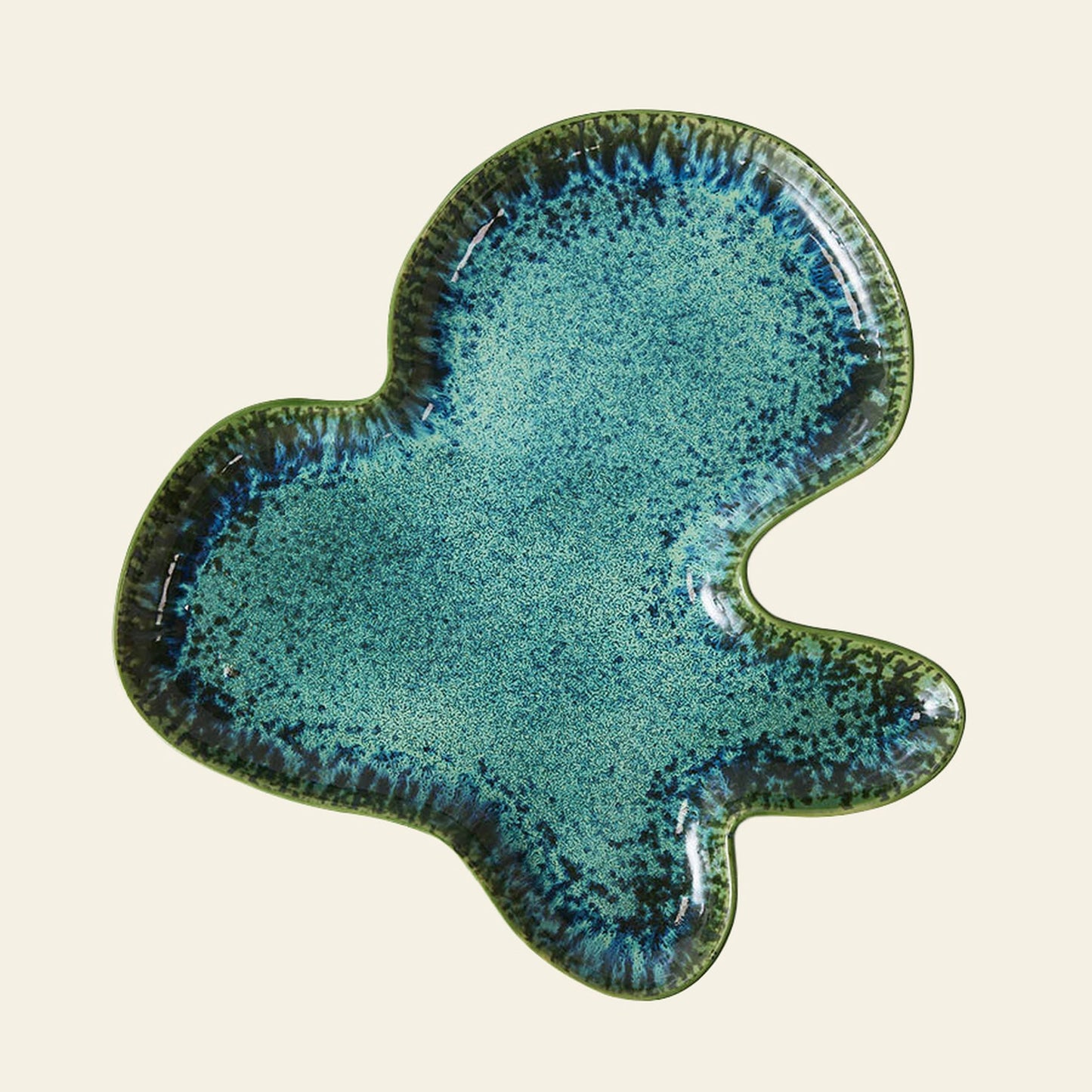 Teal Shell Plate