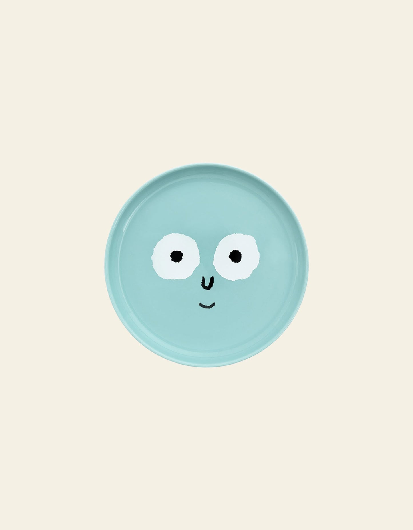 Family Plate Small - Mint Blue